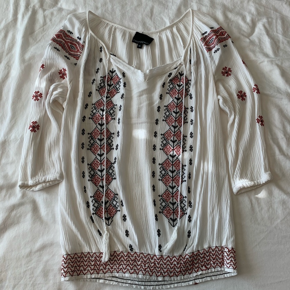 White blouse